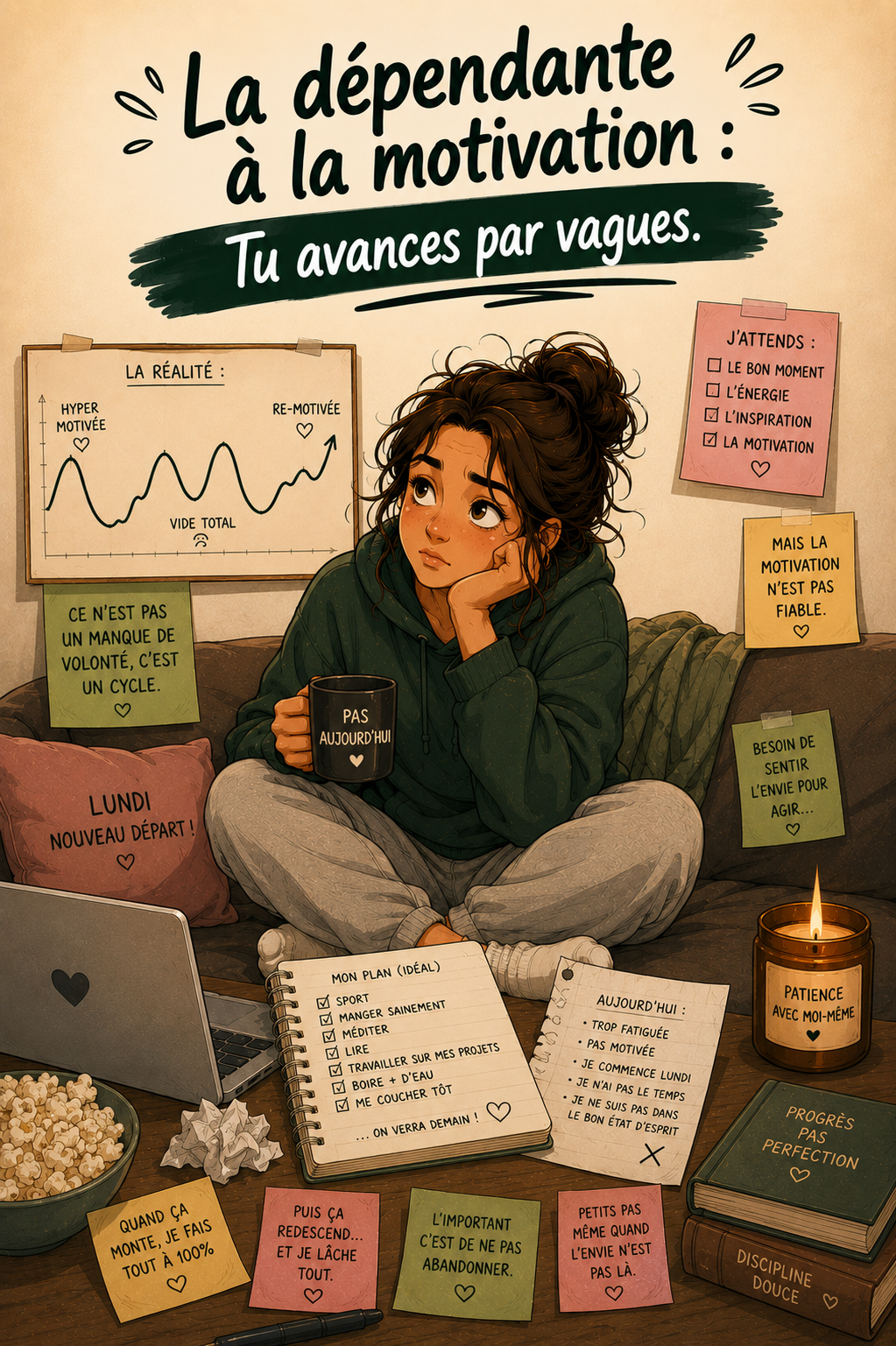 La dépendante à la motivation