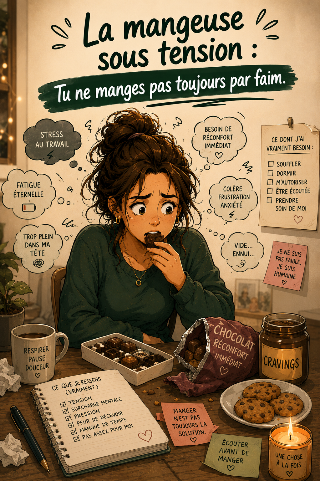 La mangeuse sous tension